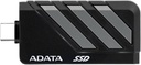 SSD/ADATA EXTERNO SC735 1000GB BLACK-GRAY 1050 MBS 1.22M MIL-STD USB TIPO C