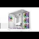CASE COOLER MASTER/MID TOWER ELITE 600 WHITE 1X120MM ARGB REAR 3X120MM SIDE MOUNT