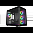 CASE COOLER MASTER/MID TOWER ELITE 600 BLACK 1X120MM ARGB REAR 3X120MM SIDE MOUNT