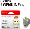 TINTA PFI-1000 AMARILLO 80ML IMAGEPROGRAF PRO-1000