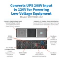 TRANSFORMADOR EATON TRIPP LITE 9PXTFMR11 RACK/TOWER PARA UPS 11KVA 9PX11KG2 1Y NO SE VENDE SOLO