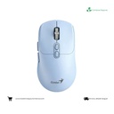 MOUSE GENIUS/NX-8080S WIRELESS Y BT AZUL/AI COPILOT /7 BOTONES /1600 DPI /PILA AA /WIN MAC CHROM