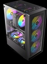 TE CASE ANTEC/AX26 RGB ELITE MID TOWER 3X120 RGB FRONT 1X120 RGB REAR
