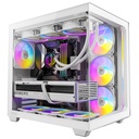 CASE ANTEC/C5 WHITE CURVE ARGB 3X120MM BOTTOM 1X120MM REAR