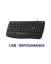 TECLADO /GENIUS KB-123 NEGRO /USB /REPOSAMANOS /WIN 11 /MAC OS X 10.8