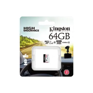 MICRO-SD KINGSTON SDXC 64GB ENDURANCE 95R30W C10 A1 UHS-I CARD