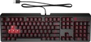 TECLADO OMEN BY HP ENCODER RED USB BLACK
